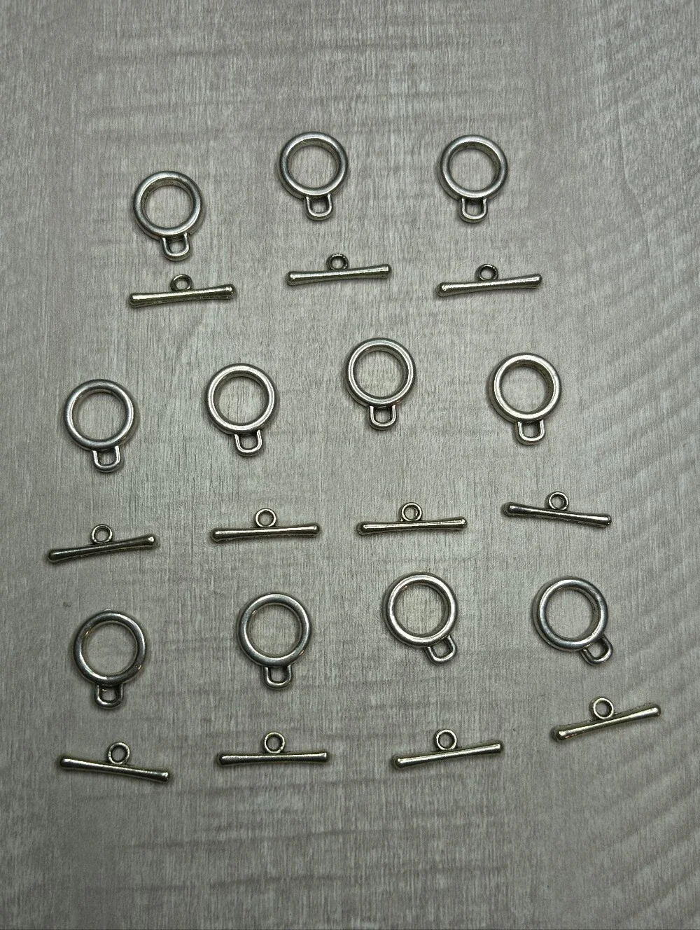 Heavy Duty Stainless Steel Toggle Clasps - 11 Set